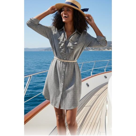 Ralph Lauren Jeans Nautical Tunic Dress – Size Medium - Picture 1 of 4